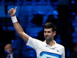 【テニス】「君のことを考えている」ジョコビッチ、ウクライナで戦闘参加の元選手に支援約束　テニス界に連帯の輪 画像
