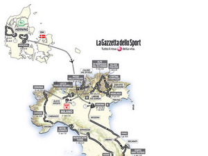 第95回ジロ・デ・イタリアのコースと日程 画像