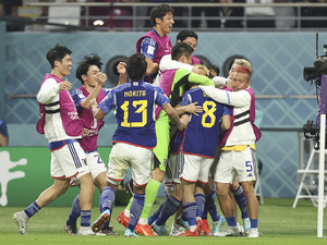 【カタールW杯】日本代表、同大会でドイツとスペインから逆転勝利は史上初の快挙　“死の組”を劇的首位突破 画像