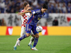 【カタールW杯】日本代表、クロアチアとの激闘は1－1で延長後半へ　史上初のベスト8懸けた大一番 画像