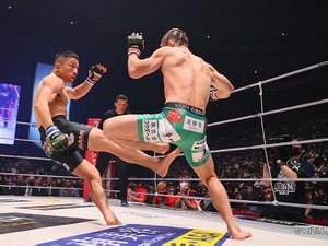 【RIZIN.40】堀口恭司、朝倉海の足を破壊した“カーフキック”を再現し扇久保を三度下す 画像