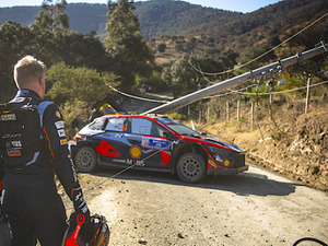 【WRC】ラリー・メキシコ3日目　ラッピが電柱に激突でリタイア、トヨタのオジエとエバンスが1-2体制を築く 画像