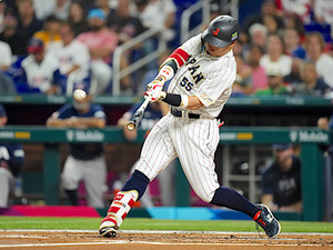 【WBC】日米決戦、侍ジャパンの村上宗隆が一発回答の同点アーチ　 画像
