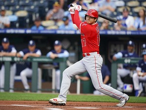 【MLB】大谷翔平、痛烈二塁打で13試合連続安打　エ軍連勝けん引で貯金「8」首位に3.5差 画像