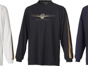 吸汗・速乾性追求の機能素材クールエアーを採用したロングスリーブシャツ 画像