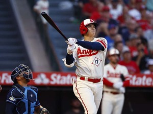 【MLB】「非現実的だ」大谷翔平、ライトへの“2戦連発”特大43号グランドスラムでエ軍勝ち越し 画像
