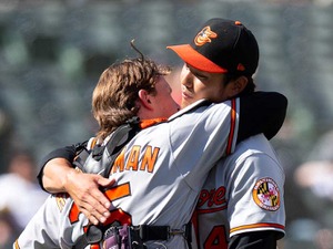 【MLB】藤浪晋太郎の「横変化36センチ」スイーパーに打者も茫然…最終回“7球締め”で4試合連続無失点 画像
