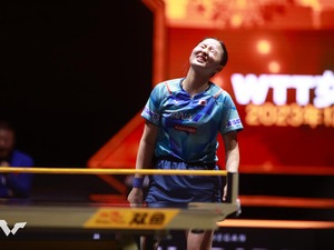 張本美和、孫穎莎に完敗も女王は高評価「この2年間で急速に成長」　将来性にも期待「8歳年下でとても若い」【WTTドーハ】 画像