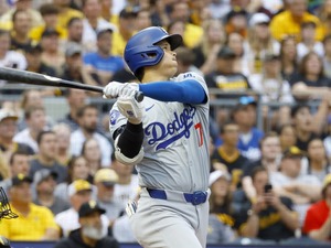 【MLB】大谷翔平、15号バックスクリーン弾で最強ルーキーを粉砕　「まさに偉大さの象徴」と米メディアも興奮 画像