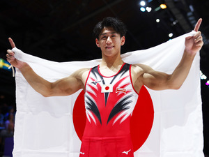 体操のエース、橋本大輝は三冠獲得なるか　米老舗誌が金メダル予想、阿部一二三、北口榛花ら有力選手も戴冠に期待【パリ五輪2024】 画像