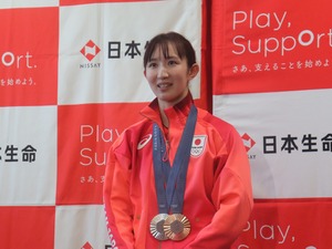 早田ひな、パリ五輪で2種目メダルも「改善していかないとロスでの金はない」　4年後に向けて決意「一つひとつ後悔のないように」 画像