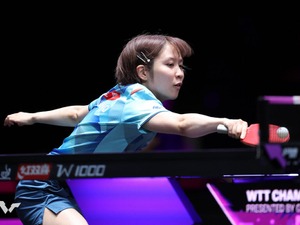 平野美宇、世界6位の陳幸同相手に奮闘もストレート負け　初戦で激突の中国の壁を崩せず初戦敗退【WTTチャンピオンズマカオ】 画像