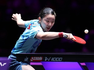 張本美和、出場熱望のロス五輪へ目指す進化「1試合1試合無駄なく意識する」　分析した現状の課題「パワーのあるボールが来た時に……」【WTTチャンピオンズマカオ】 画像