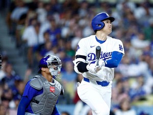 【MLB】「47-48」到達の大谷翔平、世界の盗塁王ヘンダーソンの記録に肉薄　米記者注目「1900年以降で史上2位に」 画像