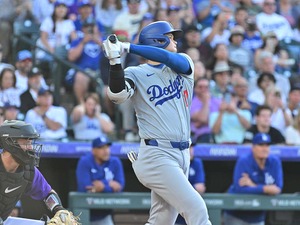 【MLB】大谷翔平「1番DH」スタメン　CY賞最有力の“復活”ベテラン左腕から2試合ぶり48号アーチなるか 画像
