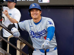 【MLB】「いい打席を重ねたい」大谷翔平、50-50へ向けて平常心強調　指揮官は「重圧感じていないが、頭の片隅にあるだろう」と推測 画像