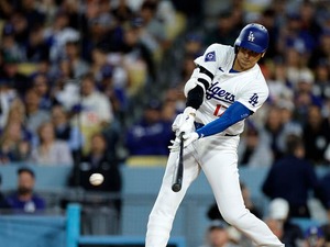 【MLB】大谷翔平、劣勢から“9試合連続安打”の右前打　地区優勝かかる一戦でチャンスメーク 画像