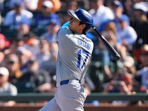 【MLB】大谷翔平「1番DH」スタメン　打率“4厘差”のパ軍アラエスも出場、逆転三冠王には4安打「シーズン200安打」が指標 画像