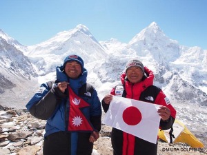 登山家の三浦豪太講演会とゴールドウインの装備の展示会開催 画像