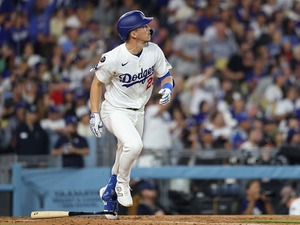 【MLB】「エドマンは万能型スターの最高峰」ドジャース支える“伏兵”を米紙称賛　ロバーツ監督も「幅広いスキルセットを持っている」と絶賛 画像