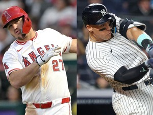 【MLB】今季もっとも幸運な打者、ジャッジの好成績に潜む“異常値”「BABIP.506」　復活期すトラウトは不運の連続 画像