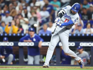 【MLB】大谷翔平、豪快“190キロ”9号アーチは本塁打「今季最速記録」　敵地も大歓声の弾丸ライナーに 画像