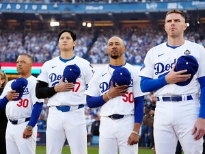 【MLB】「オオタニとフリーマンは絶好調の選手」米専門局の格付けでド軍が首位奪還　外野手が不安材料も大谷翔平らが君臨 画像