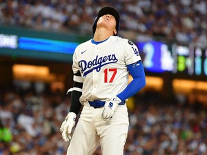 【MLB】大谷翔平、タティスJr.の後に“報復死球”か　ロバーツ監督激高で退場……パドレス戦が「警告試合」に 画像