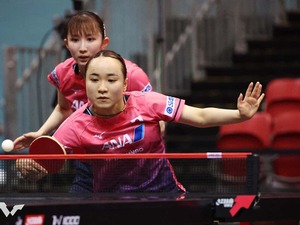 伊藤美誠、早田ひなとの“みまひな”ペア再結成に注目　初戦でインドペアと激突、全日本5連覇の同学年コンビ復活に熱視線【卓球・USスマッシュ】 画像