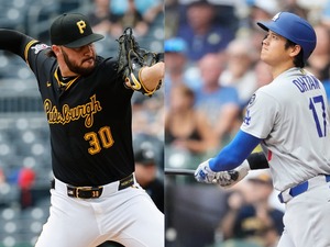 【MLB】明日の大谷翔平、相手先発との対戦成績は？　“怪物右腕”スキーンズから47号アーチでスイープ阻止なるか【9月5日パイレーツ戦】 画像