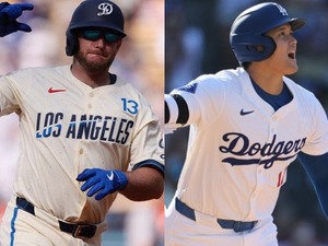 【MLB】「盗塁は10月まで温存」マンシー、大谷翔平がPSでは快足を飛ばすと予想　昨季は59盗塁……大舞台での再現に期待　米紙が二刀流特集 画像