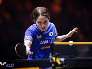 平野美宇、世界女王・孫穎莎との注目対戦で第2G圧倒も1－3で敗戦　随所に好プレーで奮闘も敗れ1回戦で姿を消す【チャイナスマッシュ2025】 画像