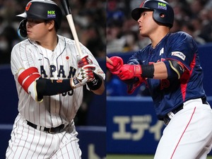 【MLB】和製大砲に意外な差? 村上宗隆が7位、岡本和真は30位 公式がFA選手ランキング発表 「オカモトは高速投手に……」と課題指摘 画像