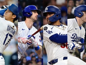 【MLB】大谷翔平の後ろにタッカー、ベッツ、フリーマン……公式放送局が今季のドジャース“最強オーダー”を予想 画像