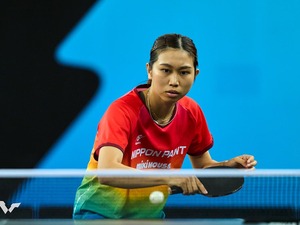 快進撃のカットマン・佐藤瞳がプエルトリコの難敵を完封　圧巻の4試合連続ストレート勝ちで優勝に王手【WTTスターコンテンダー・ドーハ】 画像