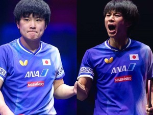 張本智和、世界王者との激闘に惜敗も堂々の銀メダル　戸上隼輔は殊勲の銅メダル　張本美和は中国サウスポーに屈し4位【ITTF-ATTUアジアカップ】 画像