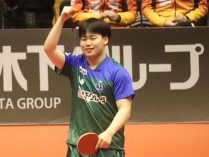 松島輝空が語った元同僚への感謝「いろんな技術を教えてもらった」　PO首位通過での戴冠へ「ギアを上げて絶対に勝つ姿を」【Tリーグ】 画像