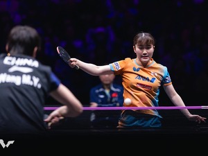 大藤沙月が振り返る衝撃の世界2位・王曼昱撃破　戦術変更で掴んだ中国からの大金星　伊藤美誠以来の勝利に「自信を持って臨んだ」【WTTチャンピオンズ重慶】 画像