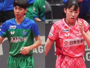 POで躍動した卓球新世代の“共通項”「スポーツ選手にとって一番大事」　16歳・川上流星＆18歳・面手凛が示した存在感【Tリーグ】 画像