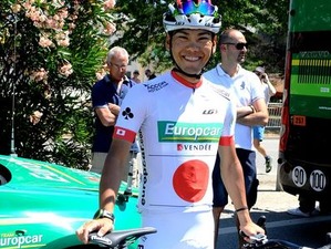 サイクルモードのアキブースで新城幸也トークショー 画像