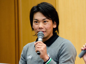 新城幸也が高校生に講演、2020東京五輪は35歳でも「すみません、譲らないです」 画像