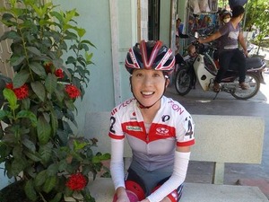 【ベトナム現地レポート】金子広美、首位まで22秒差に浮上 画像
