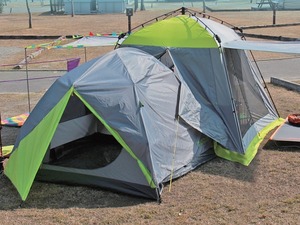 自由度向上のスクリーンタープ投入　ドッペルギャンガーアウトドア 画像