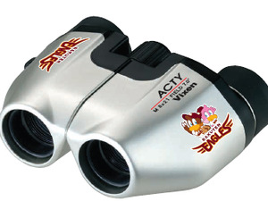 パ・リーグ全球団ロゴ入り、倍率8倍のオリジナル双眼鏡 画像