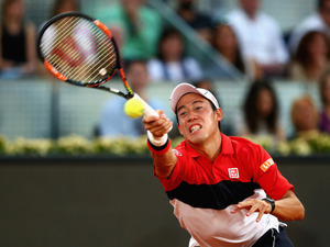 【テニス】錦織、マレーにストレートで敗れ決勝進出を逃す…マドリード・オープン 画像