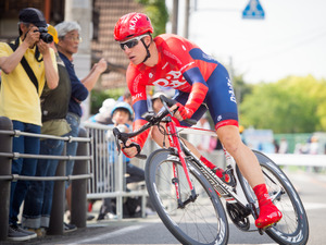 【自転車ロード】ツアー・オブ・ジャパン第1S、個人TTはドラパックのジョーンズが制す 画像