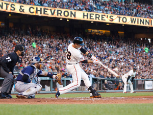 【MLB】青木、ペンス不在のジャイアンツ…ポージーの満塁弾で連敗ストップ 画像