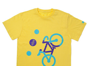 ヴェラブ、自転車をモチーフにしたオリジナルのコロエTシャツを発売 画像