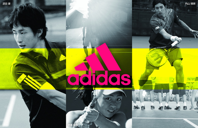 プロテニスプレイヤーと対戦できる「adidas TENNIS CHALLENGE」が開催