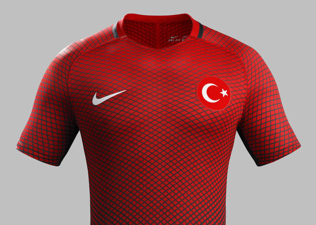 トルコ代表ジャージ「2016 ナショナル フットボール キット」
